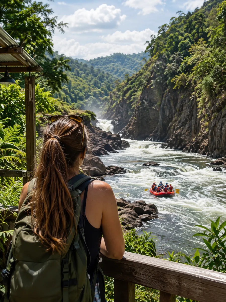 View at Barron River White Water Rafting and Barron Gorge